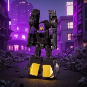 Discontinued Blackjack Mini Transformer Robot Car by Takara Tomy B16